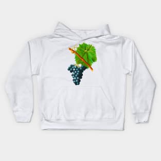 Bunch of grapes Kids Hoodie